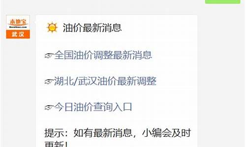 武汉油价最高多少一升_武汉各地油价查询表格